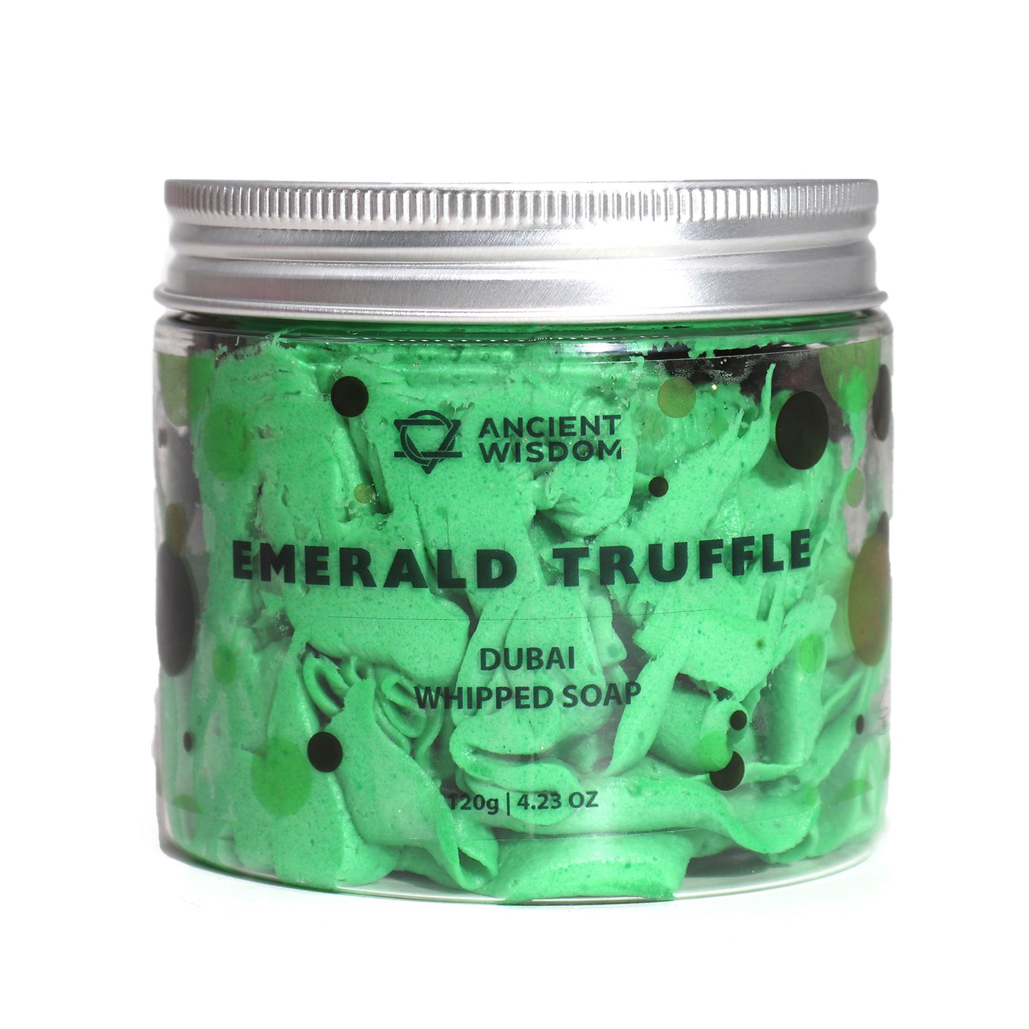 Dubai Whipped Cream Soap - Emerald Truffle 120g – Bild 2