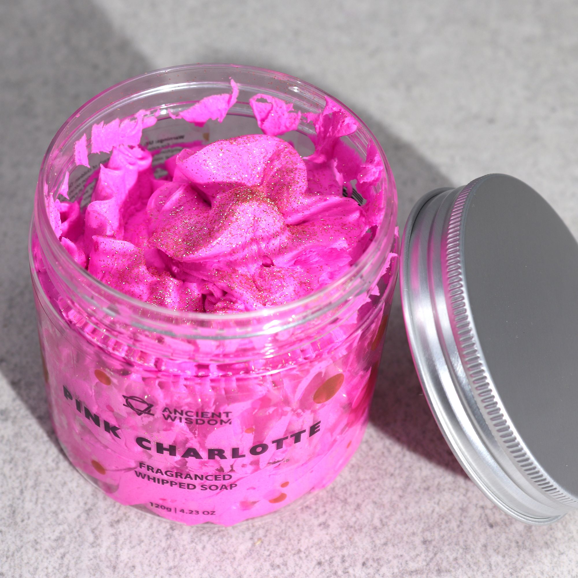 Pink Charlotte Whipped Cream Soap 120g – Bild 2