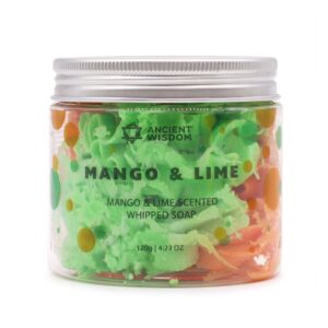 Mango & Lime Whipped Cream Soap 120g